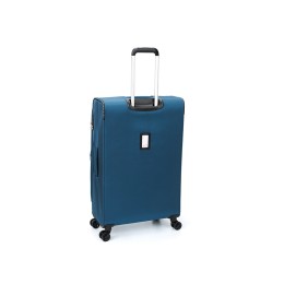 Чемодан TORBER ВИВИ, синий, полиэстер, 48 х 28 х 78 см, 89 л