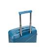 Чемодан TORBER НЕВО, синий, полипропилен, 40 х 25 х 55 см, 32 л