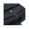 Чемодан TORBER БРОСНО, чёрный, нейлон 600D, 43,5 х 26 х 68 см, 56 л