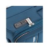 Чемодан TORBER ВИВИ, синий, полиэстер, 44 х 25 х 67 см, 63 л