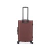 Чемодан TORBER ОНЕГА, бордовый, ABS-пластик, 79,5 х 51 х 29 см, 103 л