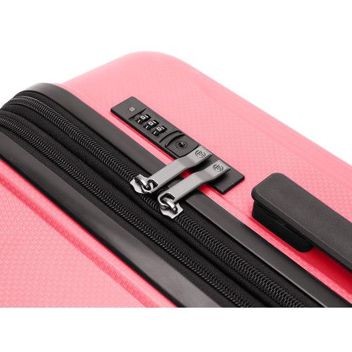 Чемодан TORBER В Отпуск, ярко-розовый, полипропилен, 65,5 х 43,5 х 26 см, 62 л