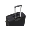 Чемодан TORBER НЕРО, чёрный, переработанный ПЭТ, 44 х 25 х 67 см, 63 л