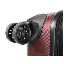 Чемодан BUGATTI ГАЛАТЕЯ | GALATEA, бордовый, поликарбонат / АБС-пластик, 46х27,5х67 см, 65 л