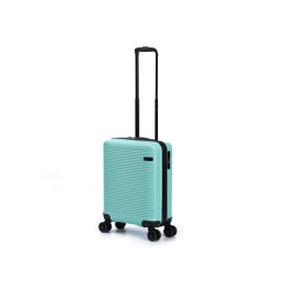 Чемодан TORBER КАСПИЙ, светло-зелёный, ABS-пластик, 38 х 20 х 54 см, 35 л