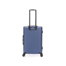 Чемодан TORBER ОНЕГА, синий, ABS-пластик, 69,5 х 46 х 26 см, 69 л