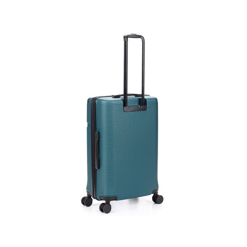 Чемодан TORBER ОНЕГА, зелёный, ABS-пластик, 69,5 х 46 х 26 см, 69 л