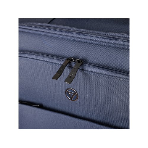 Чемодан TORBER БРОСНО, синий, нейлон 600D, 48 х 30 х 78 см, 85 л