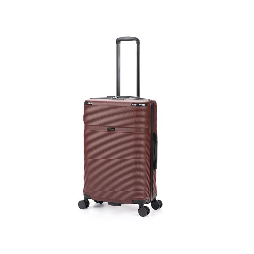 Чемодан TORBER ОНЕГА, бордовый, ABS-пластик, 79,5 х 51 х 29 см, 103 л