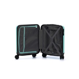 Чемодан TORBER КАСПИЙ, светло-зелёный, ABS-пластик, 38 х 20 х 54 см, 35 л