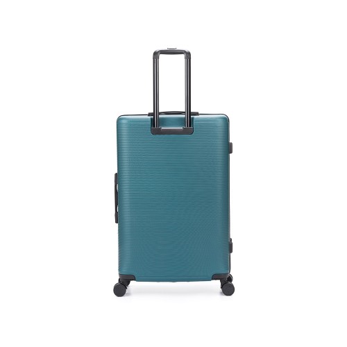 Чемодан TORBER ОНЕГА, зелёный, ABS-пластик, 79,5 х 51 х 29 см, 103 л