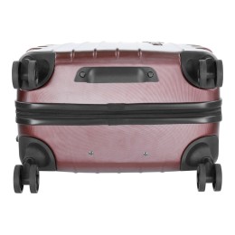 Чемодан для ручной клади BUGATTI ГАЛАТЕЯ | GALATEA, бордовый, поликарбонат / АБС-пластик, 36,5х24,5х56 см, 38 л