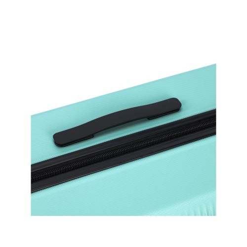 Чемодан TORBER КАСПИЙ, светло-зелёный, ABS-пластик, 49 х 29 х 78 см, 96 л