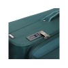 Чемодан TORBER СЕЙД, тёмно-зелёный, нейлон 600D, 48 х 26,5 х 78 см, 85 л