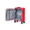 Чемодан TORBER БРОСНО, красный, нейлон 600D, 36,5 х 20 х 54 см, 32 л
