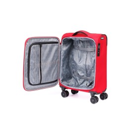 Чемодан TORBER БРОСНО, красный, нейлон 600D, 36,5 х 20 х 54 см, 32 л