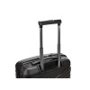 Чемодан TORBER НЕВО, чёрный, полипропилен, 40 х 25 х 55 см, 32 л