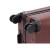 Чемодан TORBER ОНЕГА, бордовый, ABS-пластик, 79,5 х 51 х 29 см, 103 л