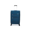 Чемодан TORBER ВИВИ, синий, полиэстер, 48 х 28 х 78 см, 89 л