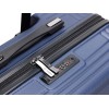 Чемодан TORBER ОНЕГА, синий, ABS-пластик, 69,5 х 46 х 26 см, 69 л