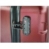 Чемодан для ручной клади BUGATTI ГАЛАТЕЯ | GALATEA, бордовый, поликарбонат / АБС-пластик, 36,5х24,5х56 см, 38 л