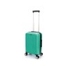 Чемодан TORBER В Отпуск, ярко-бирюзовый, полипропилен, 55 х 36 х 21,5 см, 37 л