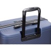 Чемодан TORBER ОНЕГА, синий, ABS-пластик, 79,5 х 51 х 29 см, 103 л