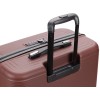 Чемодан TORBER ОНЕГА, бордовый, ABS-пластик, 69,5 х 46 х 26 см, 69 л