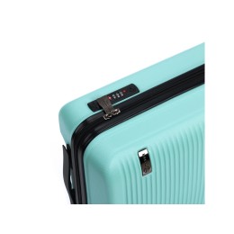 Чемодан TORBER КАСПИЙ, светло-зелёный, ABS-пластик, 38 х 20 х 54 см, 35 л