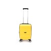 Чемодан TORBER В Отпуск, жёлтый, полипропилен, 33 х 22 х 53 см, 35 л