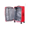 Чемодан TORBER БРОСНО, красный, нейлон 600D, 48 х 30 х 78 см, 85 л