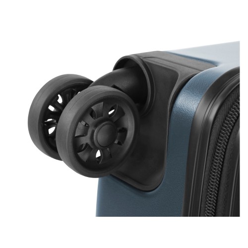 Чемодан для ручной клади BUGATTI КАЛЛИСТО | KALLISTO, синий, АБС-пластик, 35,5х23х53,5 см, 40 л