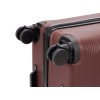 Чемодан TORBER ОНЕГА, бордовый, ABS-пластик, 69,5 х 46 х 26 см, 69 л