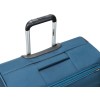 Чемодан TORBER ВИВИ, синий, полиэстер, 48 х 28 х 78 см, 89 л