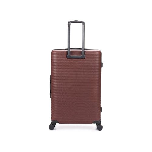 Чемодан TORBER ОНЕГА, бордовый, ABS-пластик, 69,5 х 46 х 26 см, 69 л