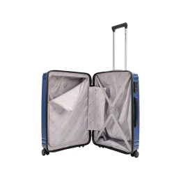 Чемодан 4-х колесный, Magellan, TRINIDAD, 70л, синий металлик