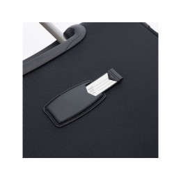 Чемодан TORBER СЕЙД, чёрный, нейлон 600D, 43,5 х 25 х 68 см, 56 л