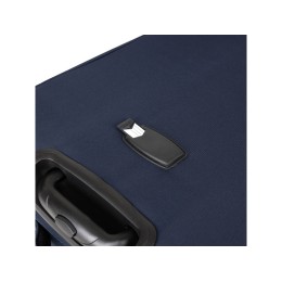 Чемодан TORBER БРОСНО, синий, нейлон 600D, 48 х 30 х 78 см, 85 л