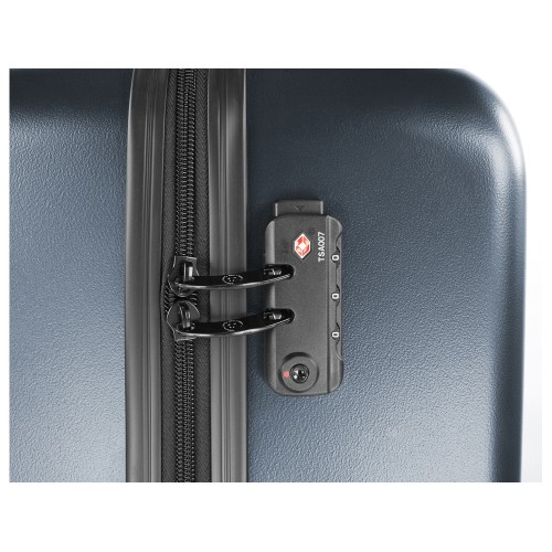 Чемодан BUGATTI КАЛЛИСТО | KALLISTO, синий, АБС-пластик, 50,5х30,5х74 см, 100 л