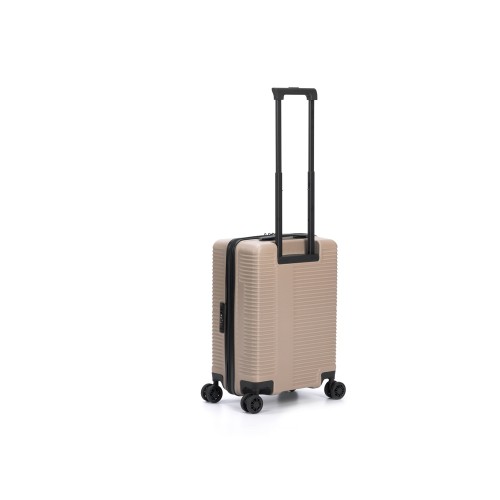 Чемодан TORBER ЭЛЬТОН, песочный, ABS-пластик, 38 х 24 х 54 см, 35 л