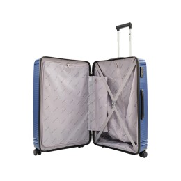 Чемодан 4-х колесный, Magellan, TRINIDAD, 110л, синий металлик