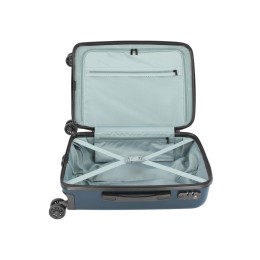 Чемодан для ручной клади BUGATTI КАЛЛИСТО | KALLISTO, синий, АБС-пластик, 35,5х23х53,5 см, 40 л