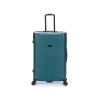 Чемодан TORBER ОНЕГА, зелёный, ABS-пластик, 79,5 х 51 х 29 см, 103 л