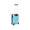 Чемодан TORBER В Отпуск, бирюзовый, полипропилен, 33 х 22 х 53 см, 35 л