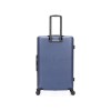 Чемодан TORBER ОНЕГА, синий, ABS-пластик, 79,5 х 51 х 29 см, 103 л