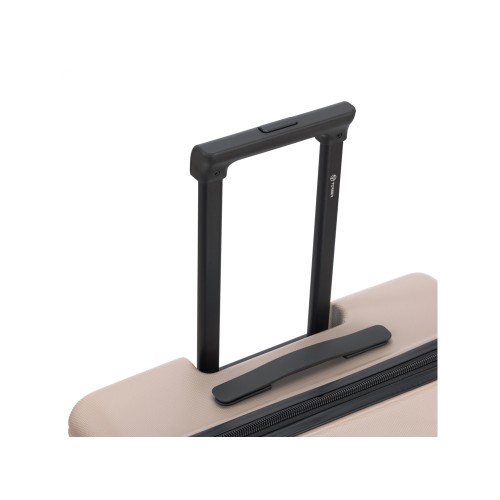 Чемодан TORBER ЭЛЬТОН, песочный, ABS-пластик, 47 х 29 х 78 см, 96 л