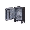 Чемодан TORBER БРОСНО, чёрный, нейлон 600D, 36,5 х 20 х 54 см, 32 л