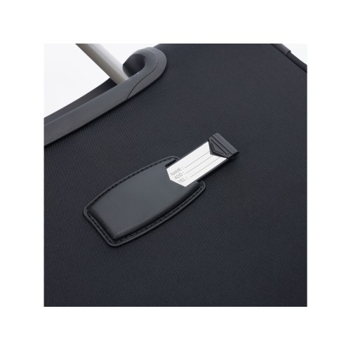 Чемодан TORBER БРОСНО, чёрный, нейлон 600D, 36,5 х 20 х 54 см, 32 л