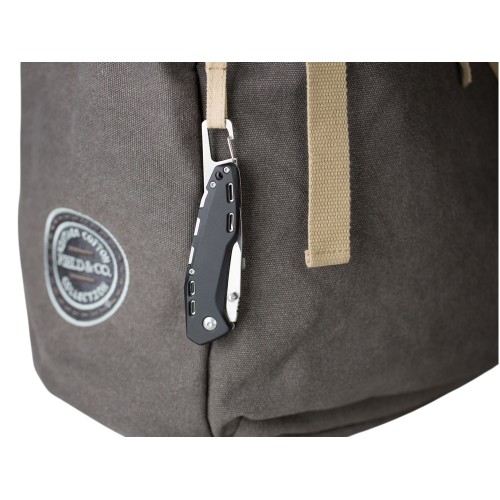 Складной нож «Cutter» с карабином, черный