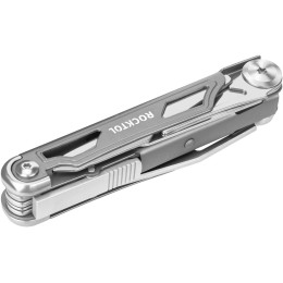 Нож-мультитул Rocktol 12 в 1 с титановыми ручками, серый